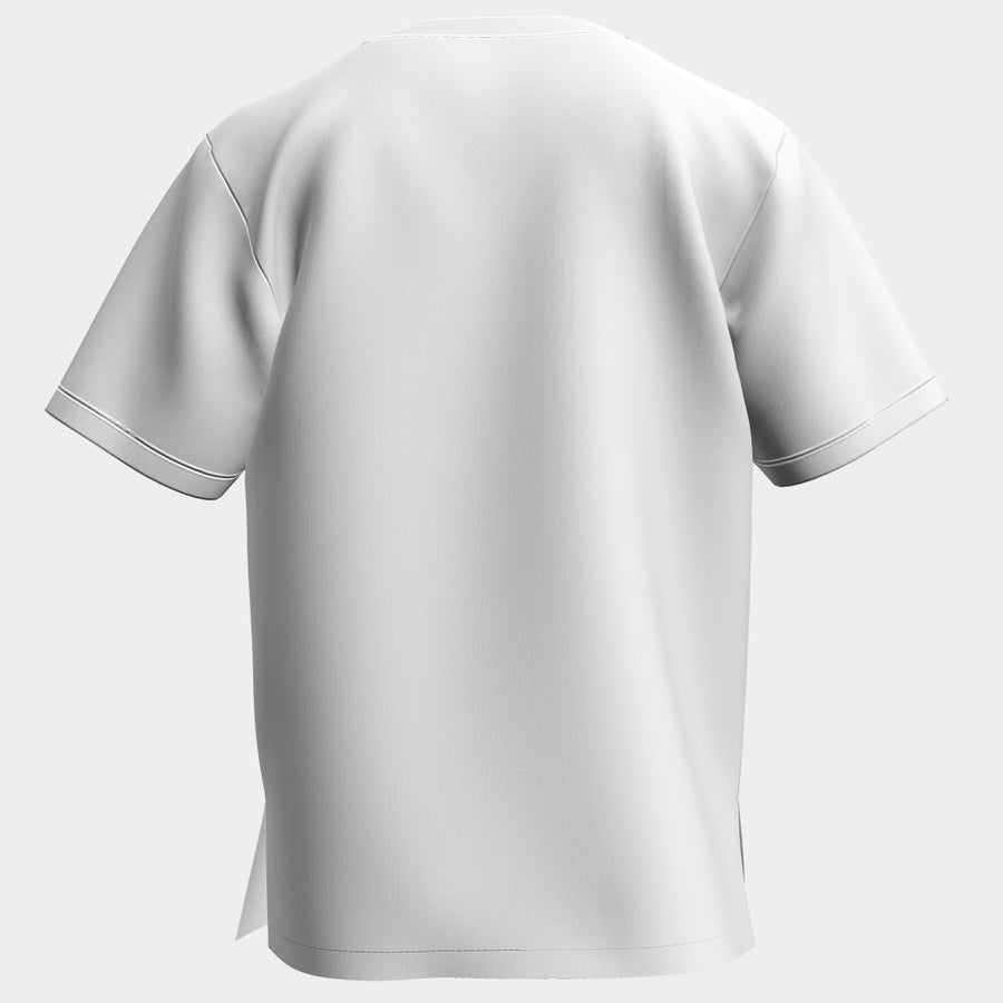 PRE ORDER | Men's V-neck Scrub- Off White