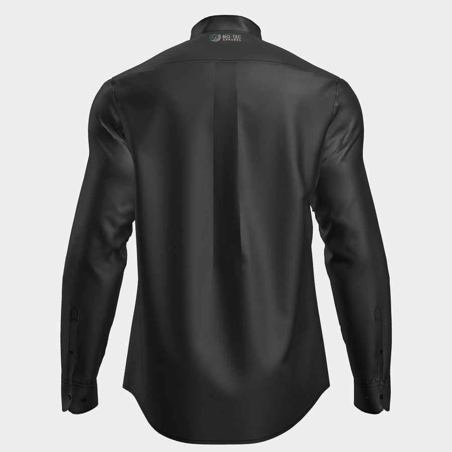 Men's Button-Down Collar Shirt - Black