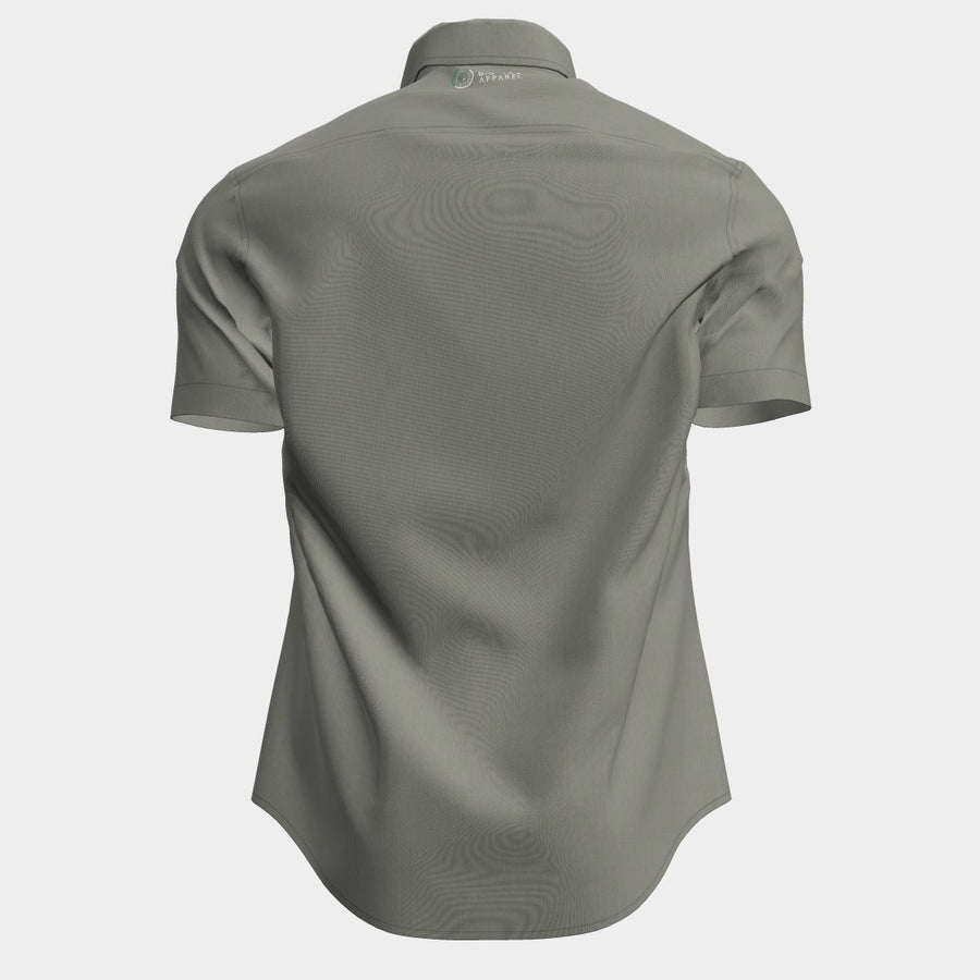 PRE ORDER | Men's Short Sleeve Shirt - Grey