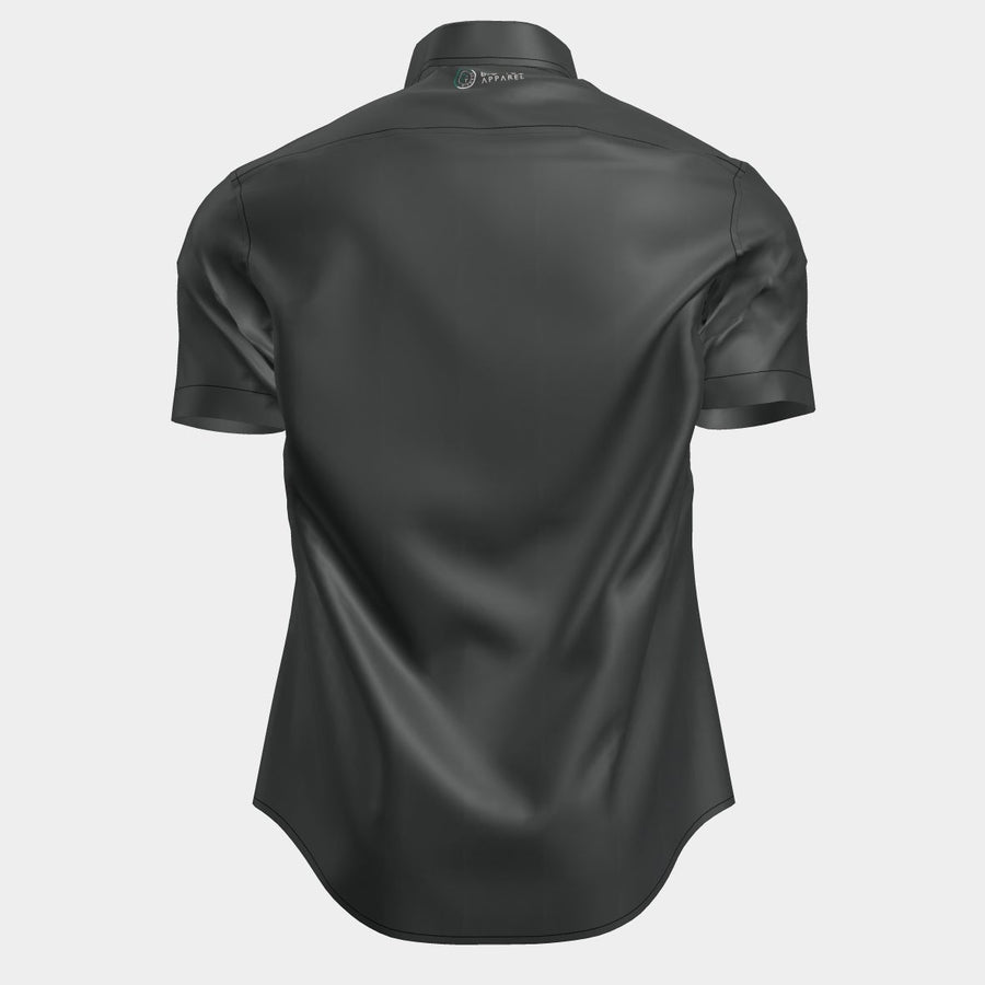 PRE ORDER | Men's Short Sleeve Shirt - Black