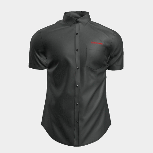 PRE ORDER | Men's Short Sleeve Shirt - Black