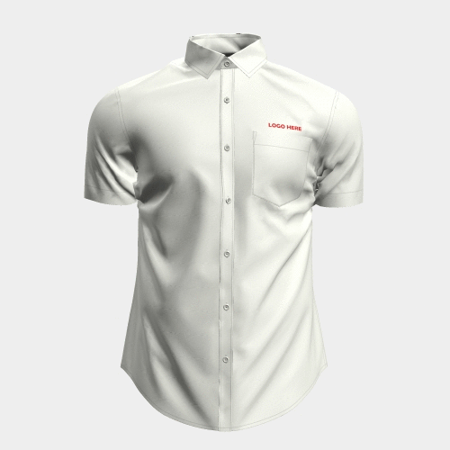 PRE ORDER | Men's Short Sleeve Shirt - Off White