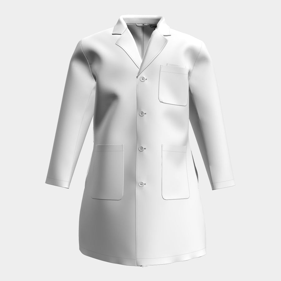 Womens Classic Lab Coat