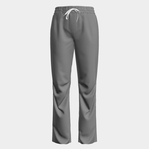 PRE ORDER | Women's Comfort Pants with Contrast Draw String - Slate/White